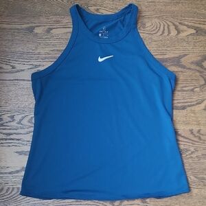 Nike Dri-fit Teal Athletic Tennis Tank